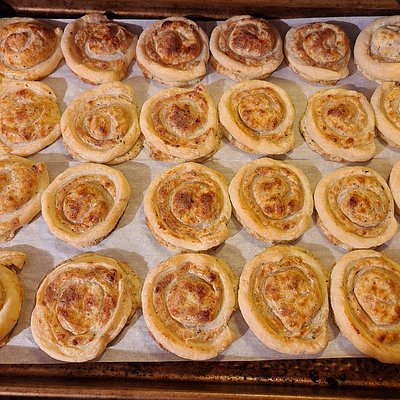 Italian Cream Cheese Pinwheels 