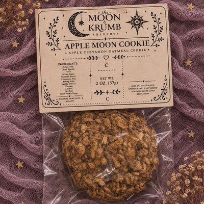 🍎Apple Moon Cookies🌙