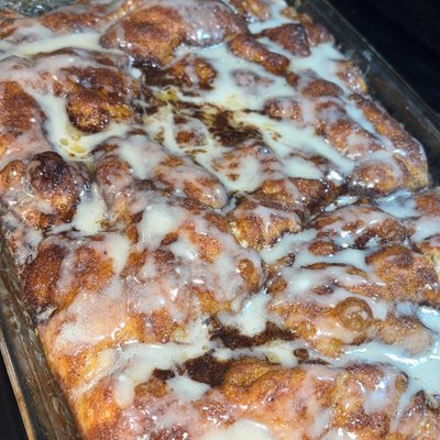 Sourdough Cinnamon roll focaccia