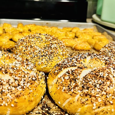 Sourdough Bagels