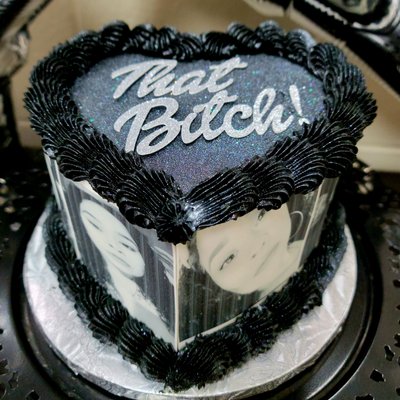 Heart Photo Cake / That Bitch 