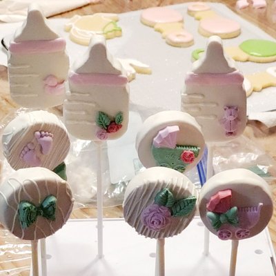 Baby Shower Cake Pop