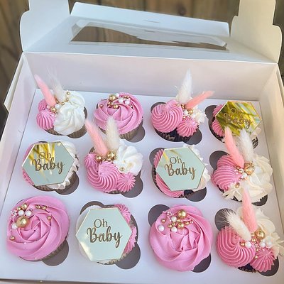 Baby Shower Cupcakes 