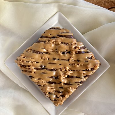 Peanut Butter Chocolate Brownie 4”x 4” (Bakery Size)
