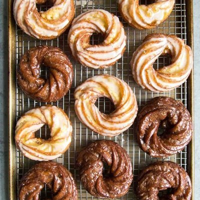 Mix And Match Crullers Donuts
