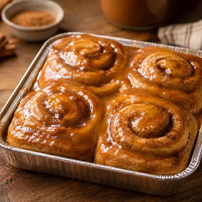 Sourdough Caramel Rolls