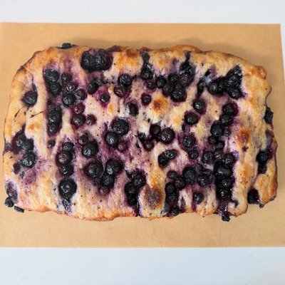 Blueberry Sugar Focaccia