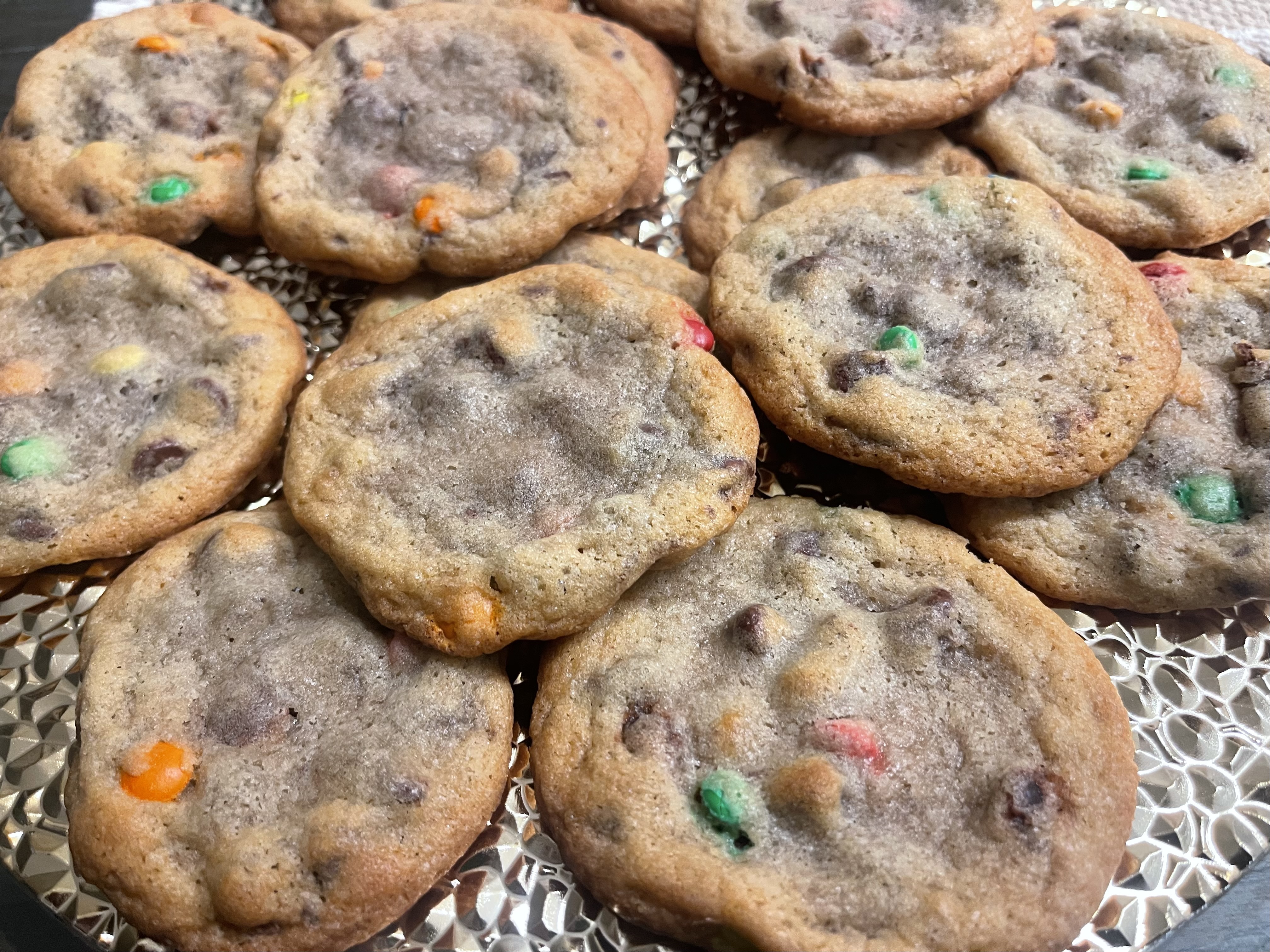 Chocolate Chip M&M Cookies 