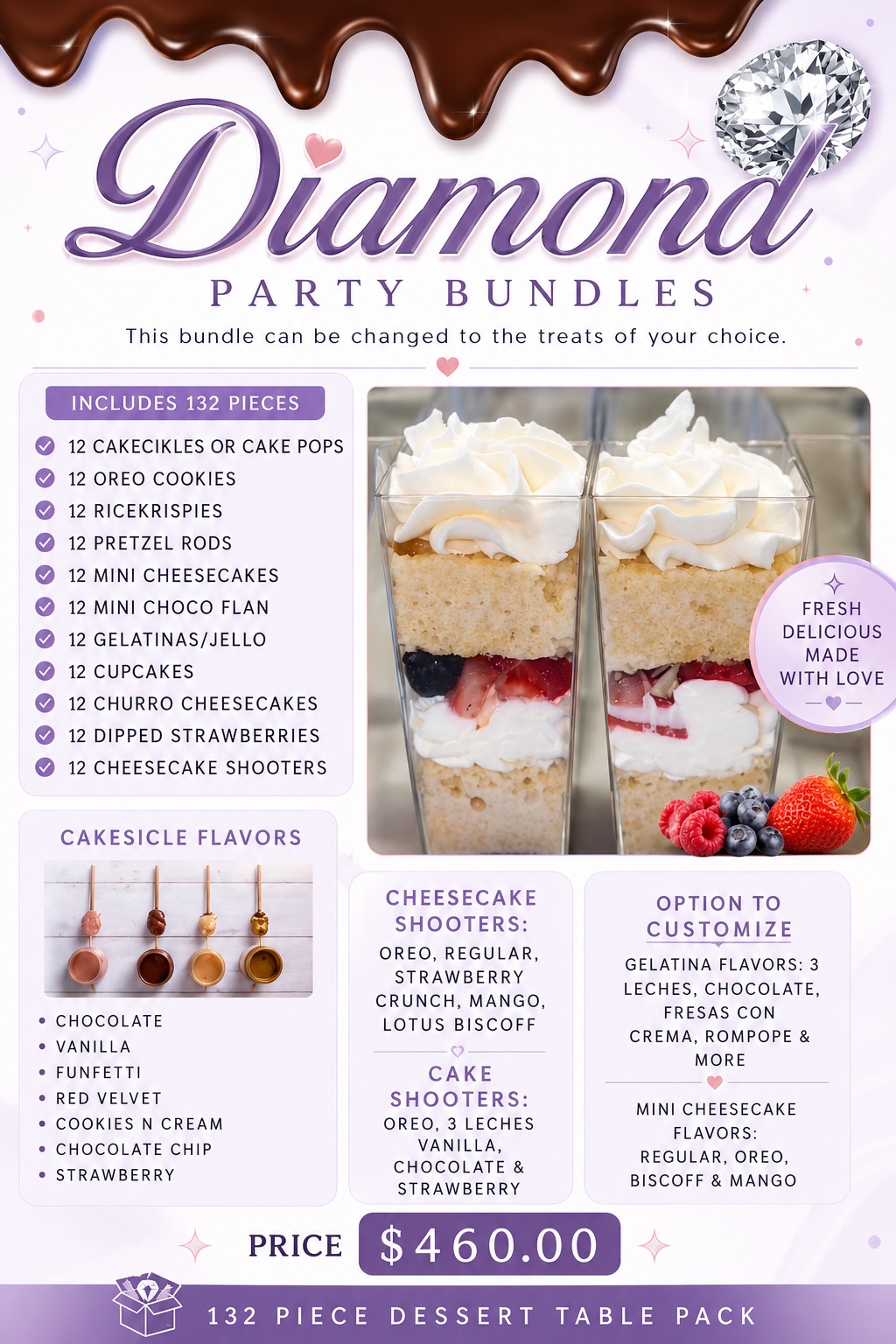 Diamond Treat Party Bundle 11 Dz.