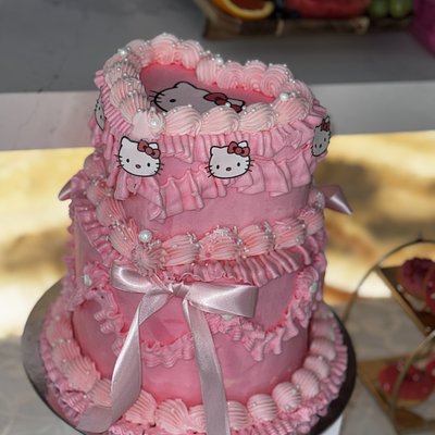 Custom Two-tier Cake