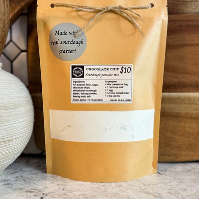 Chocolate Chip Sourdough Pancake Mix