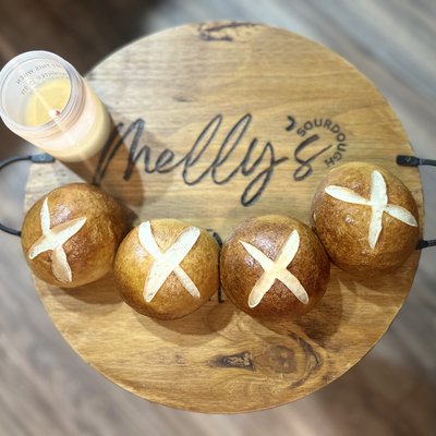 Pretzel Buns