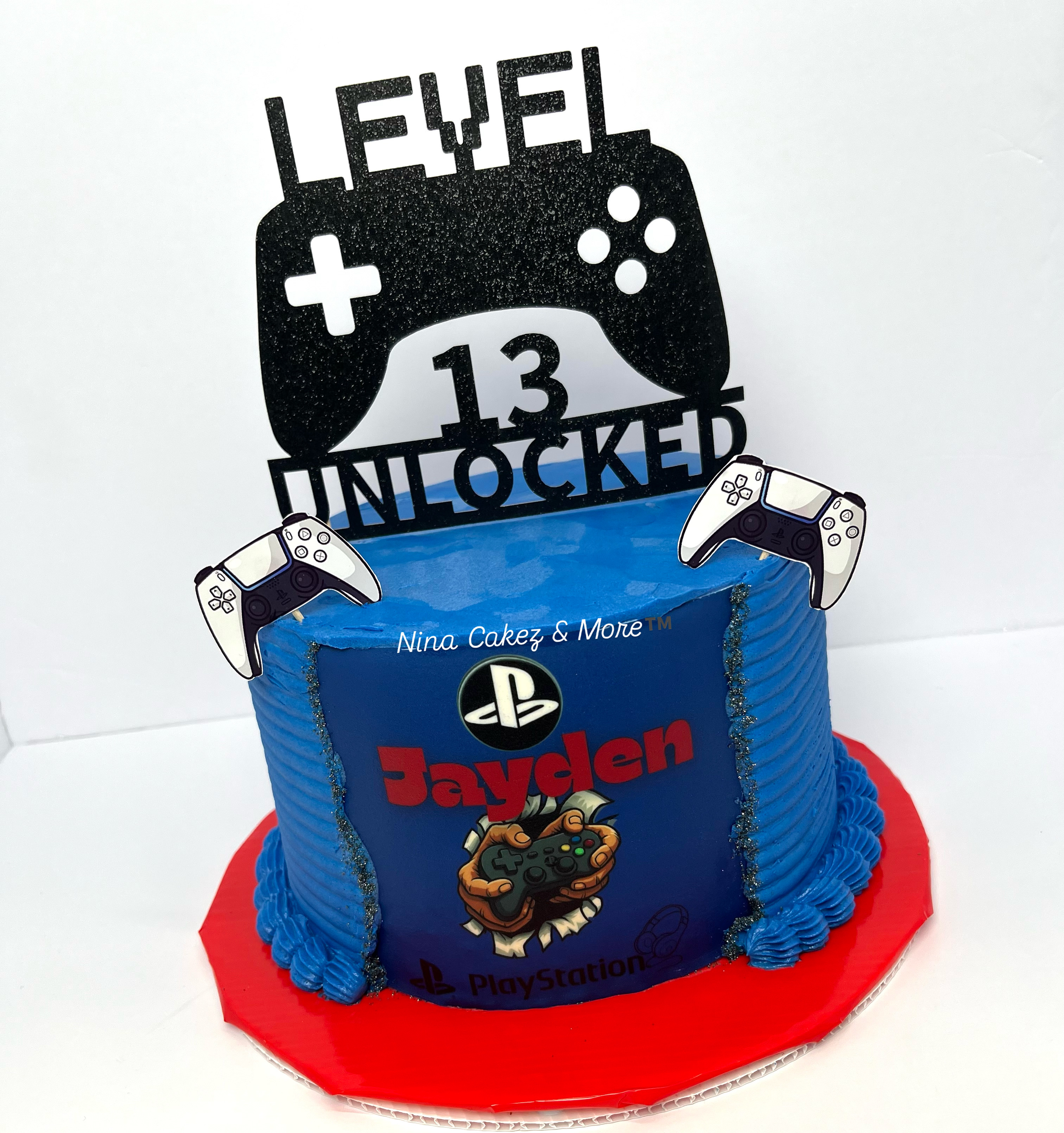 8in 2-Layer Custom Theme Cake