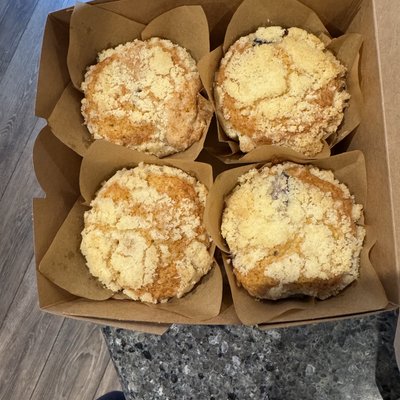 Blueberry Lemon Sourdough Muffins(4 Pack) 