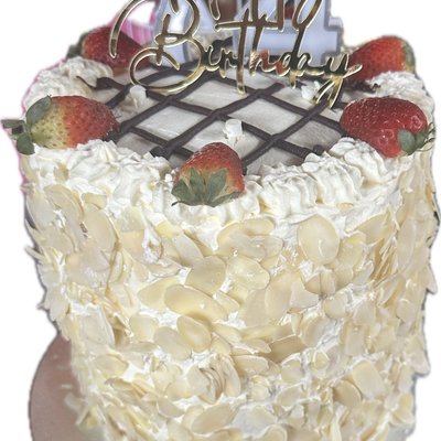 Italian Continental cake 7 Inch 3 Layers
