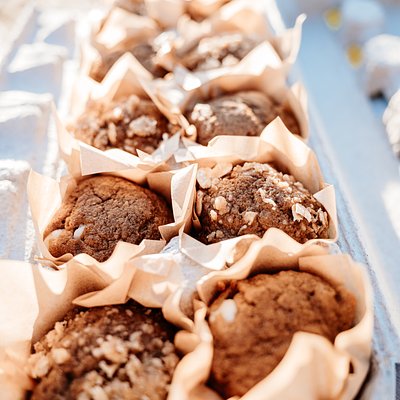 Dozen Mini Sourdough Pumpkin Spice Muffins 