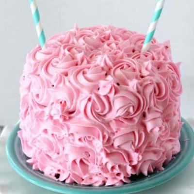 Roses Smash Cake