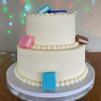 9”/6” Tiered Cake