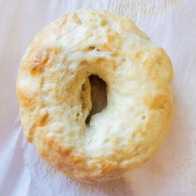 6 Jumbo "New York Style" Plain Bagels