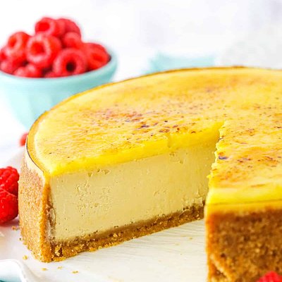 Crème Brûlée Cheesecake 