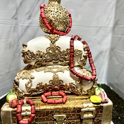 Traditional Wedding Cake ( African)