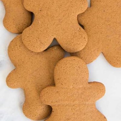Undecorated Gingerbread Cookies  