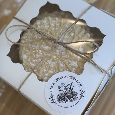 A Box Of Pizzelles (One Dozen Cookies)