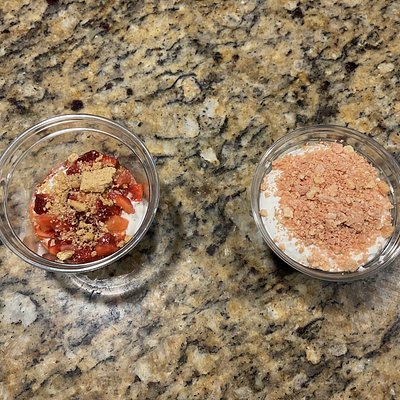 Strawberry Crunch Cheesecake