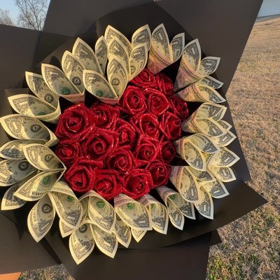 25 Ones Money Bouquet 
