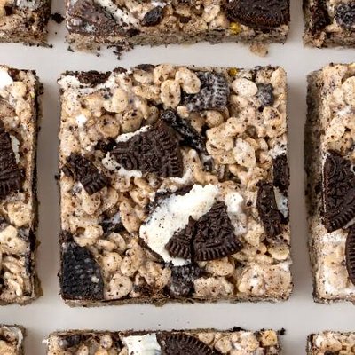 Oreo Rice Crispy Treats