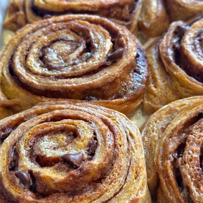 🎃Pumpkin Spice🍁 Cinnamon Rolls (4)