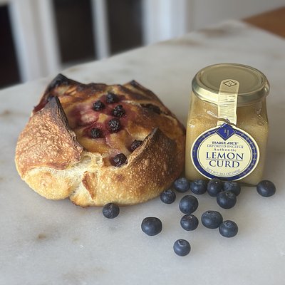 Lemon Curd & Blueberry 