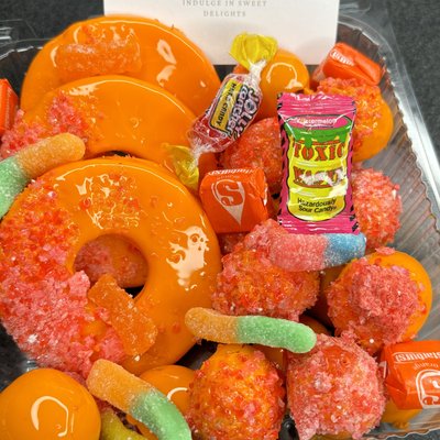 3 Candy Fruit Pineapples & 10 Grapes ($18.00)