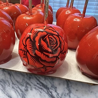 Rose Candy Apple
