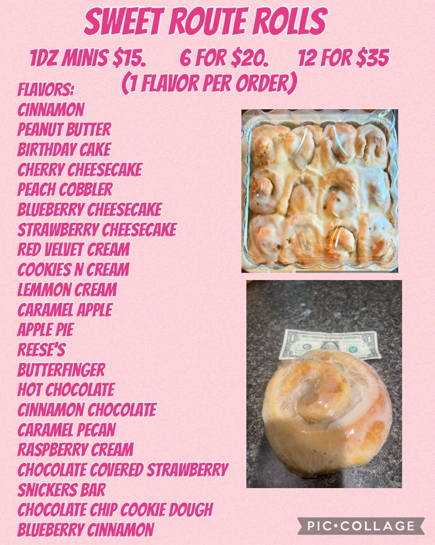 Sweet Route Rolls