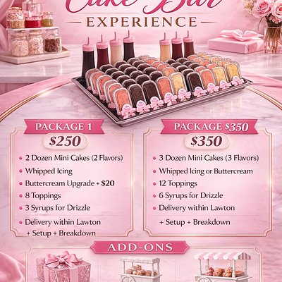 The Cake Bar Experience 