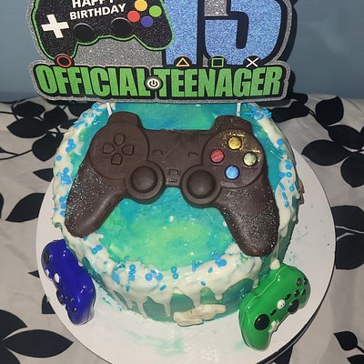8" Playstation Gamer Cake