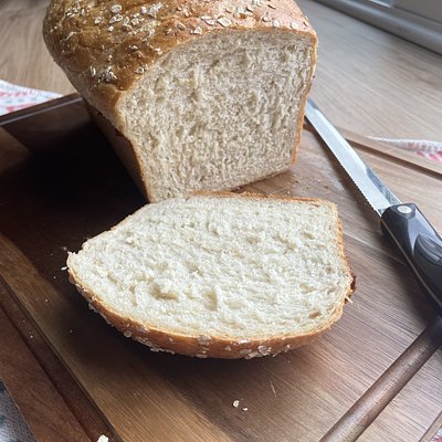 Oatmeal Wheat Sandwich Bread 