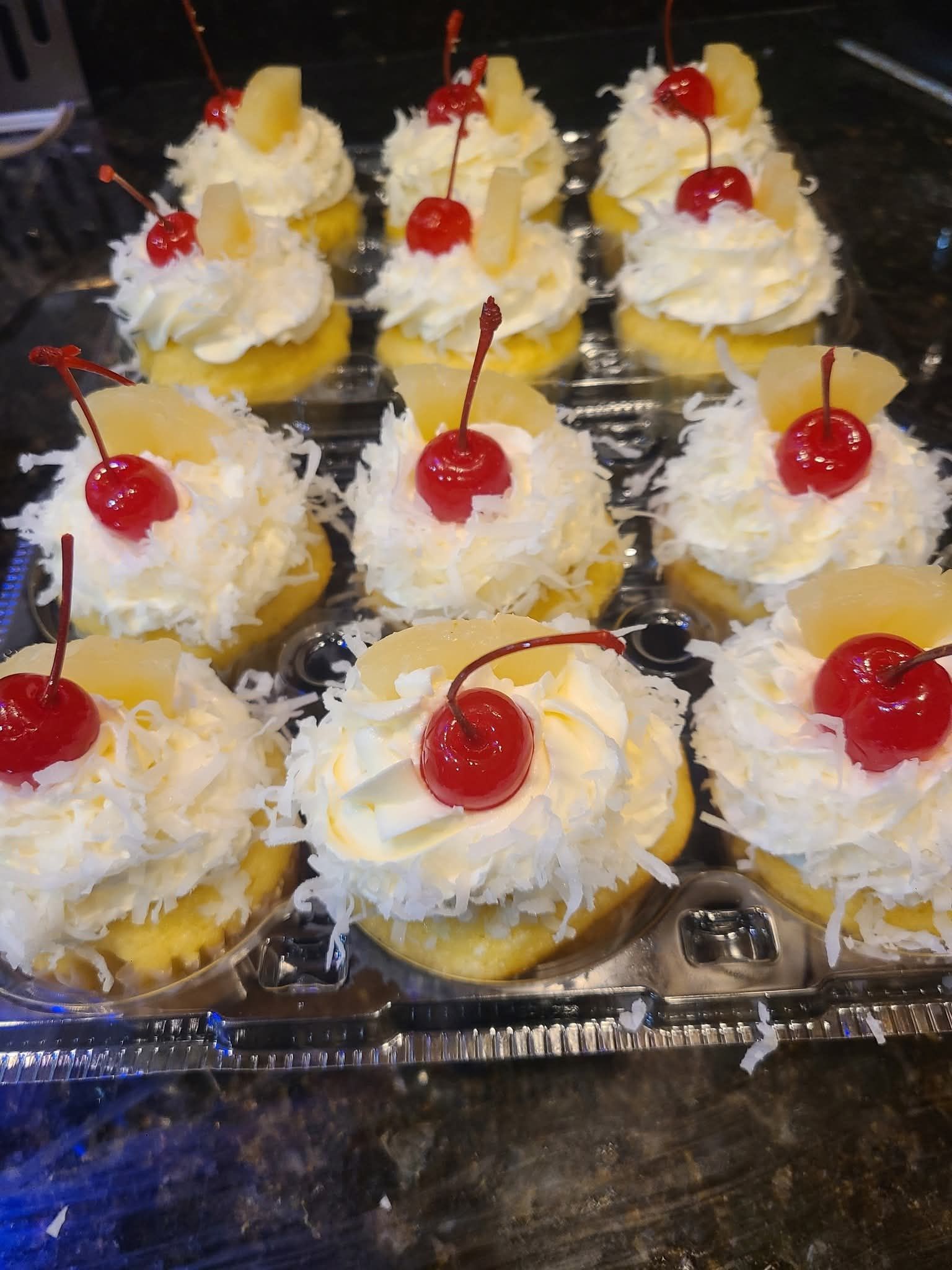 Pina Colada Cupcakes 