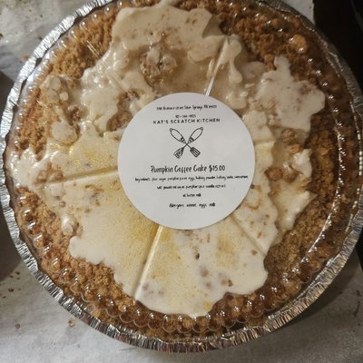Pumpkin Coffee Cake 9 Inch