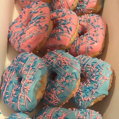 Custom Donuts (dipped In Chocolate) - 6ct 