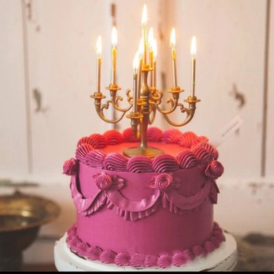 Candelabrum Cake
