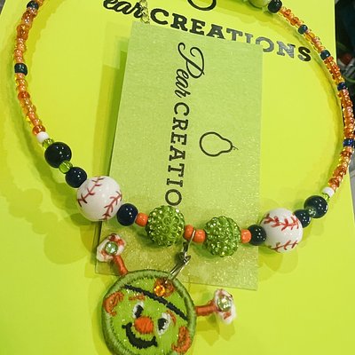 Necklace -Chocker Style -Astros Orbit 