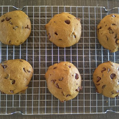 Pumpkin Chocolate Chip Cookies 