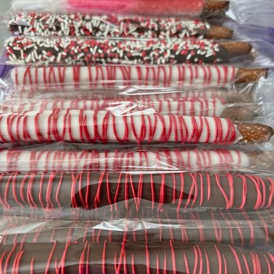 Chocolate Covered Pretzel Rods