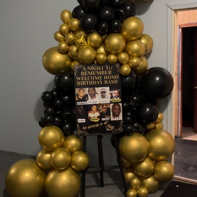 Ballon Garland/welcome Sign