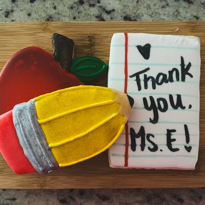 Teacher Appreciation Cookies