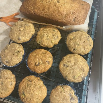 Zucchini Bread With Chocolate Chips