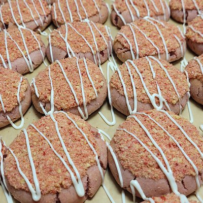 Strawberry Shortcake Cookies