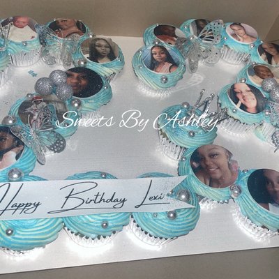 Portrait Number Cupcakes